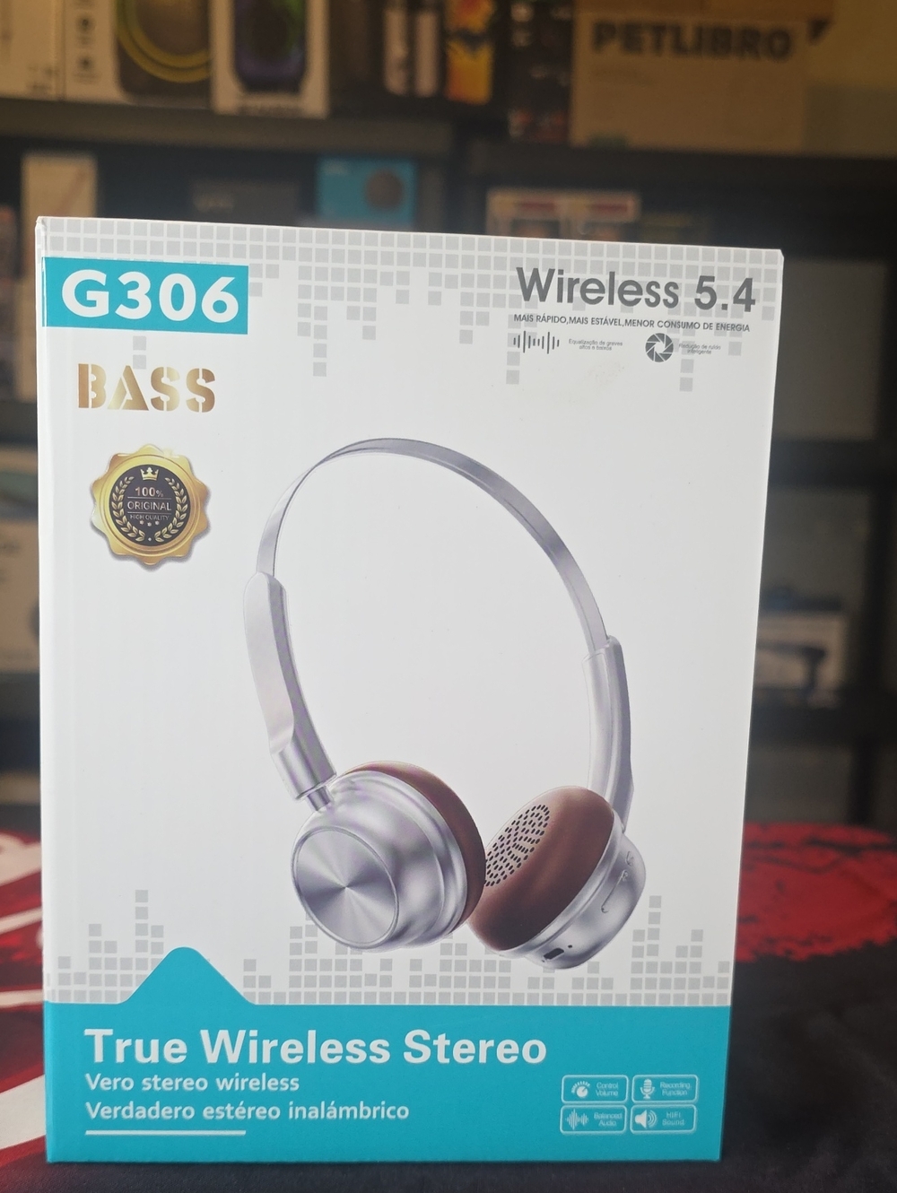 Wireless 5.4 True Wireless Stereo Headphones - Black